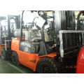 Gas / Lpg Forklift Truck Hangcha , Narrow Aisle Load Forklift With 2 Stage Mast